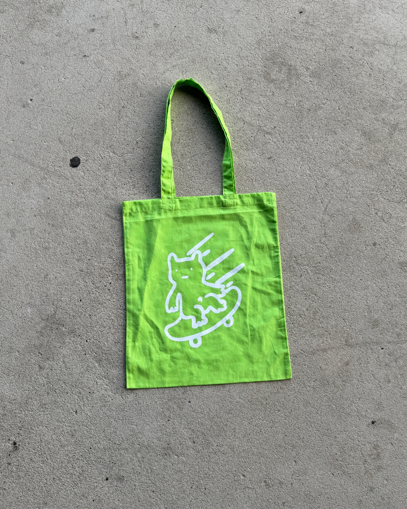 Lazy Club Tote - Lime
