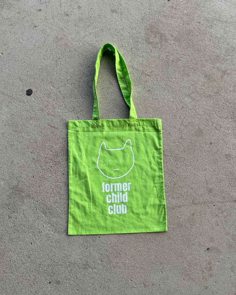 Lazy Club Tote - Lime