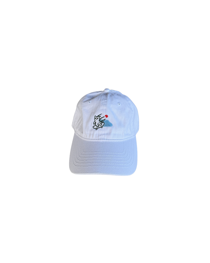 Fuji Cat Cap - White